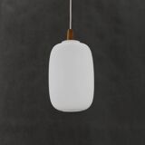 1970s uluv glass pendant, czechoslovakia