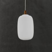 1970s uluv glass pendant, czechoslovakia