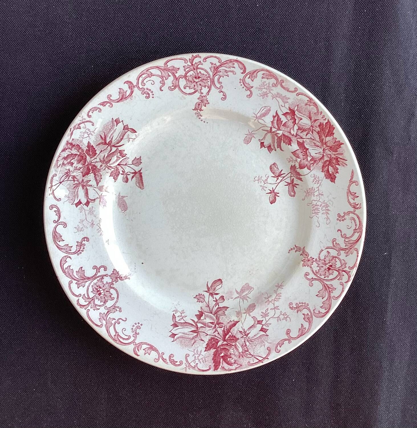 St Amand & Hamage CAMPANULE flat plate