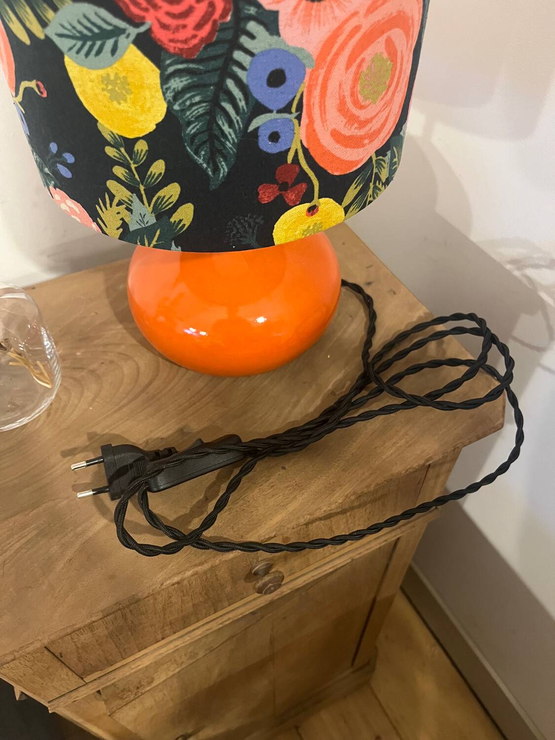 Restored vintage lamp