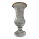 Large vase in chiseled Bohemian crystal 35cm