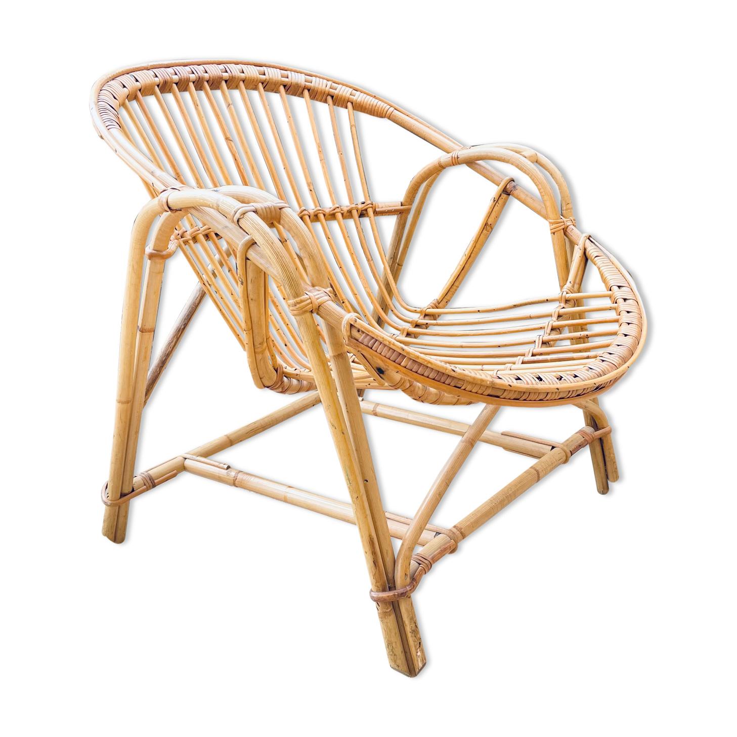Armchair basket 60's