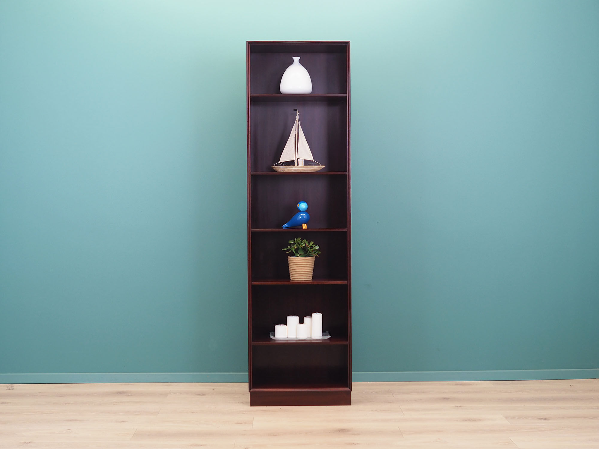 Mahogany bookcase, 60s, Danish design, made in Denmark