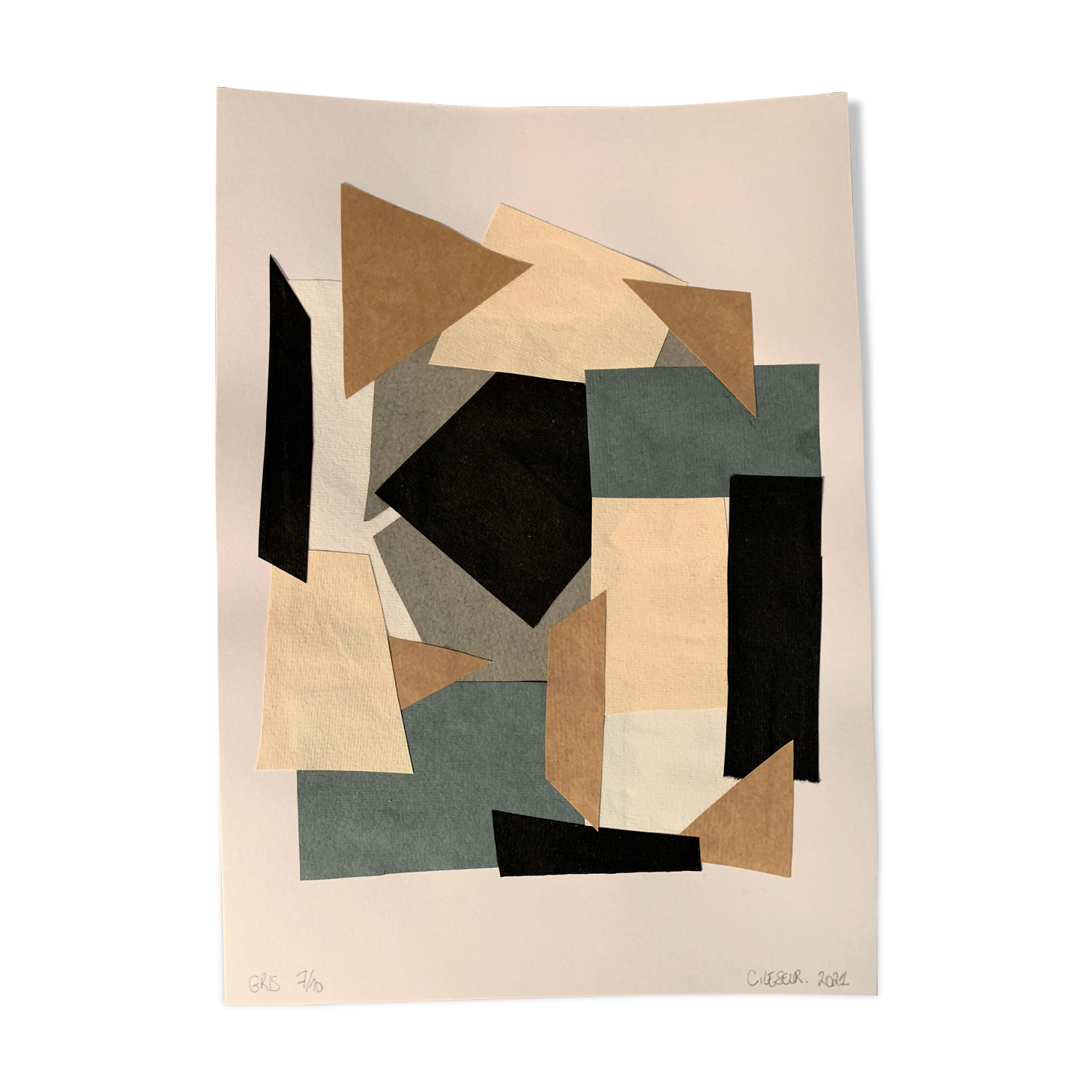 Collage grey series 7/10