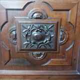 Renaissance walnut bookcase