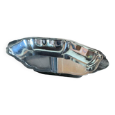 Corbeille à pain vintage en inox