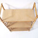 Rattan shelf