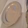 Dish "ercuis" silver metal