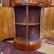 Antique Biedermeier Demi-Lune Mahogany Cabinet 1820