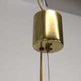 Mid-century glass pendant, 1970's