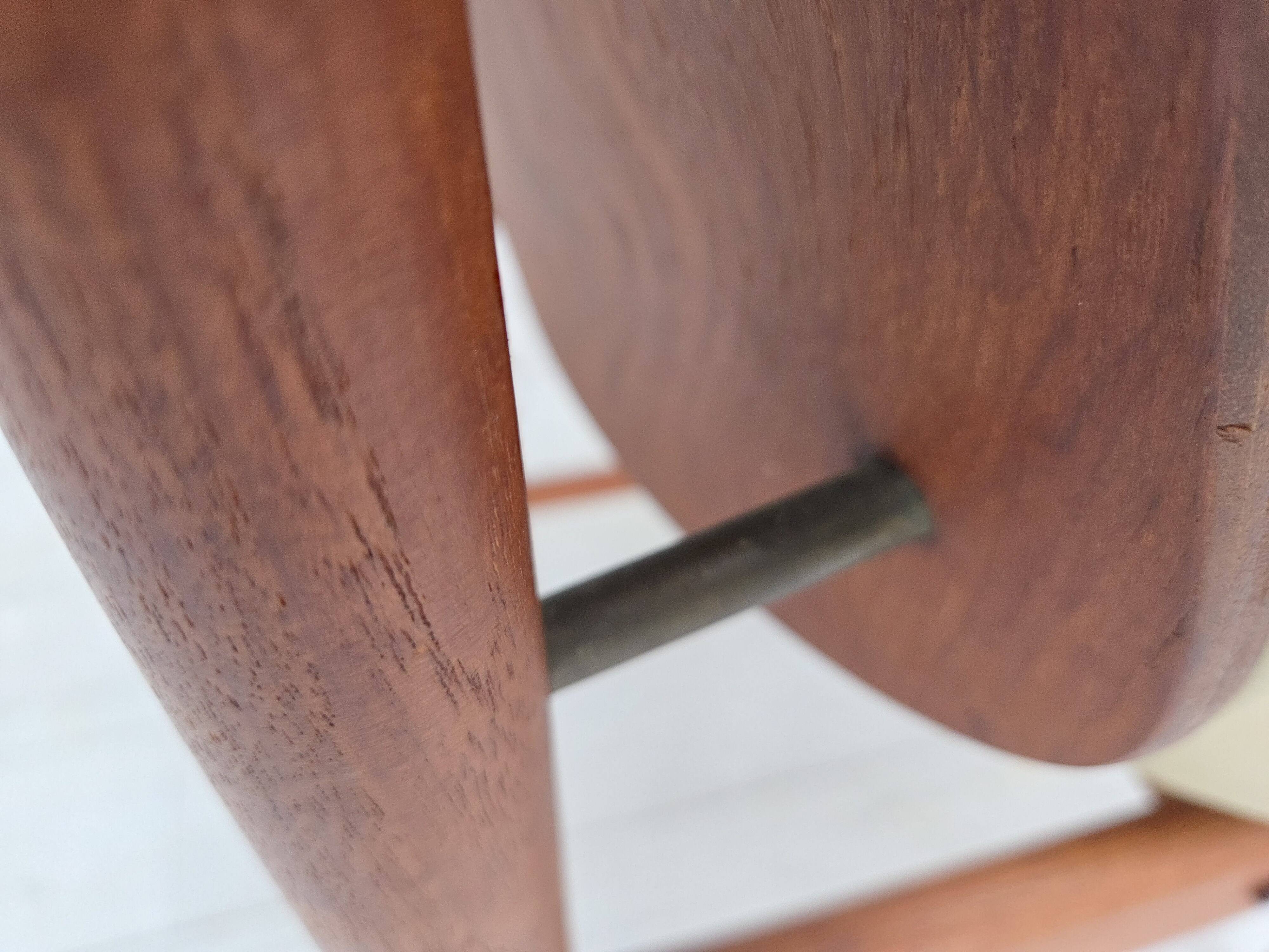 1960s, Danish design by Arne Vodder, set of 3 chairs, teak wood, furniture