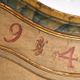 Antique baroque wardrobe painted in pine – Austro-Hungarian Empire, Year 1794