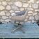 Swivel office chair, adjustable chrome skaï 60s 70s