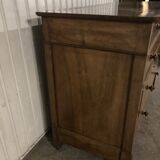 Chest of drawers  Louis Philippe old walnut