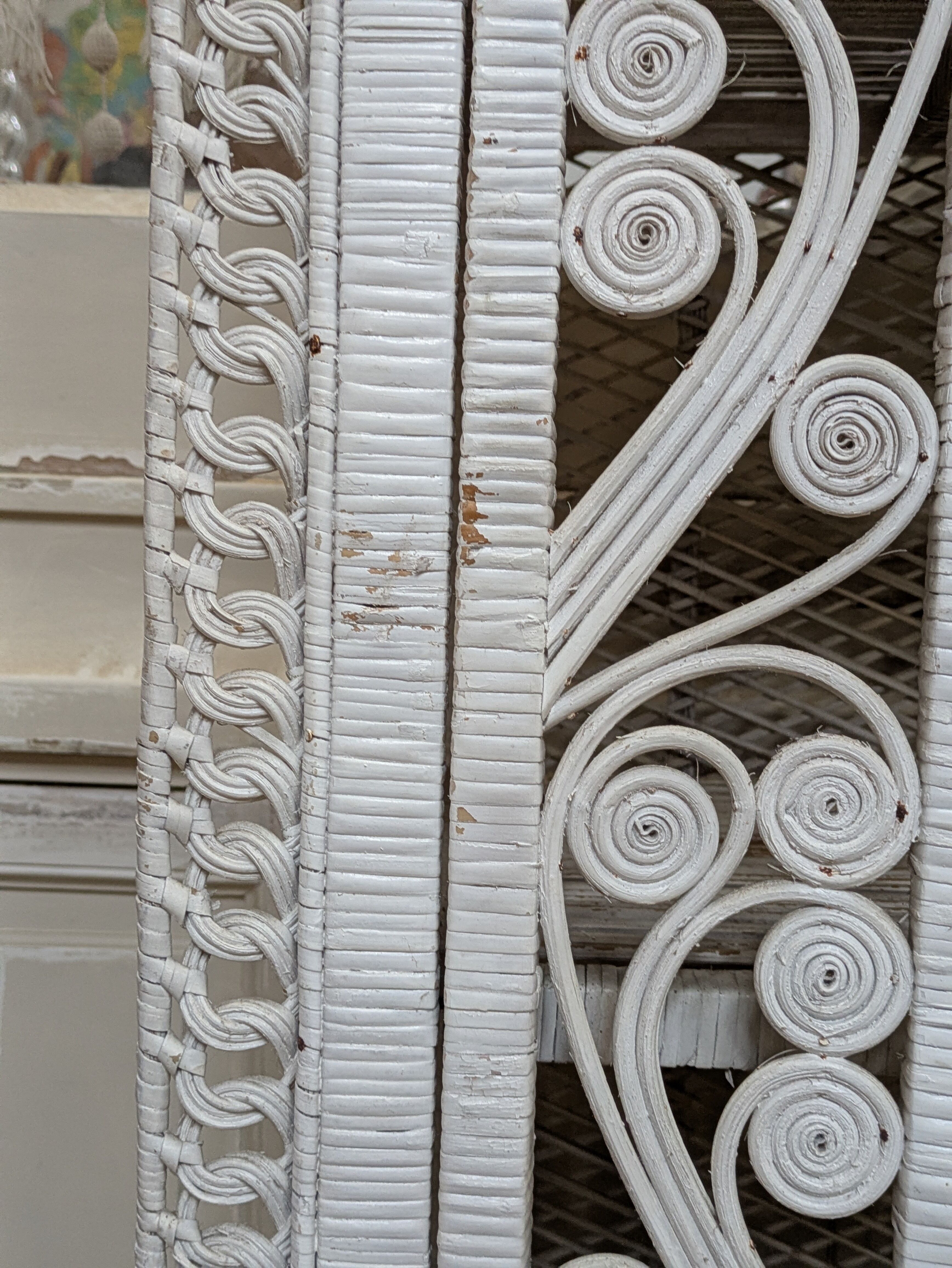 Armoire rotin