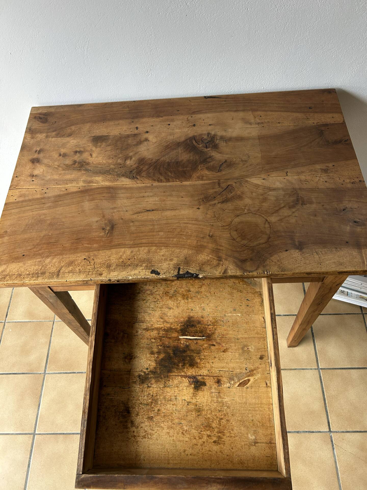 Table de ferme  bureau 