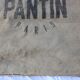 Sac en toile de jute ancien Grands moulins de Paris Pantin farine