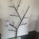 Coat rack tree chrome steel