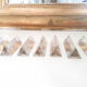 12 Baccarat crystal knife holders