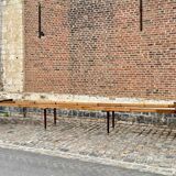 Table de salle à manger en acajou massif d’époque Louis XVI XVIII eme