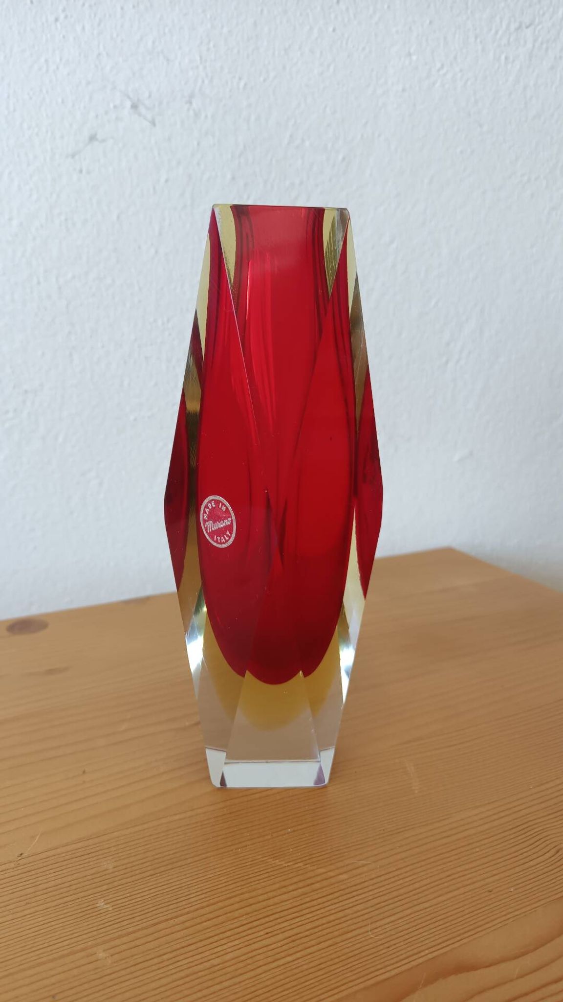 Facet vase Sommerso