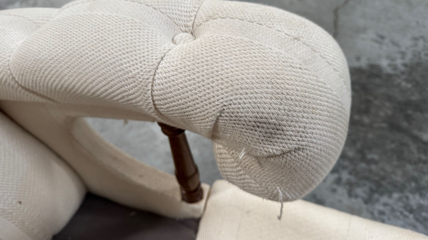 Vintage wingback armchairs