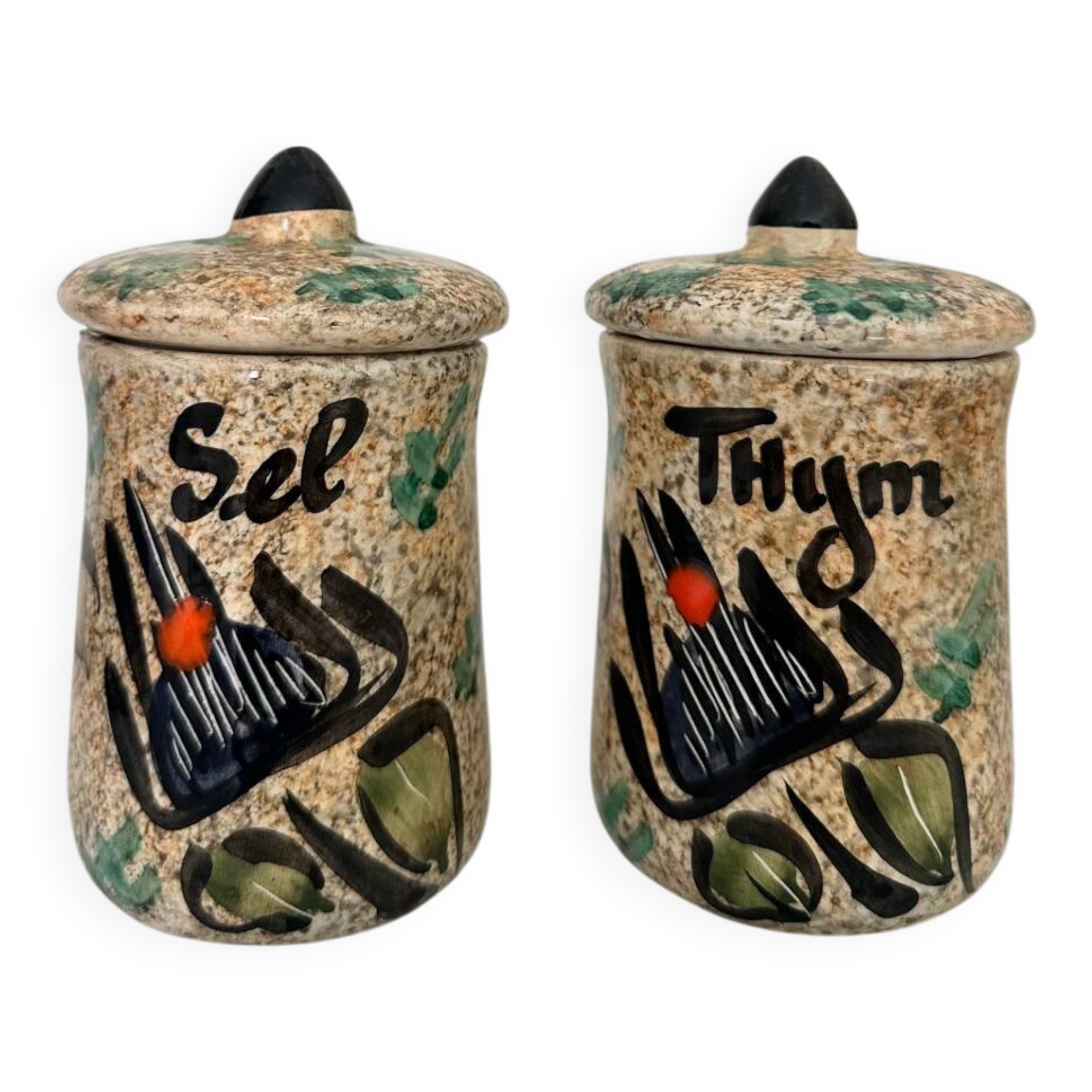 Spice pots Salt & Thyme Vallauris