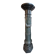 Very beautiful and ancient green marble column, dating from the 19th century