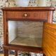 Bedside table Louis XVI marquetry