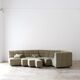 “Castell” sofa by Hans Hopfer for Neue Wiener Werkstätten