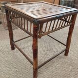 Bamboo side table