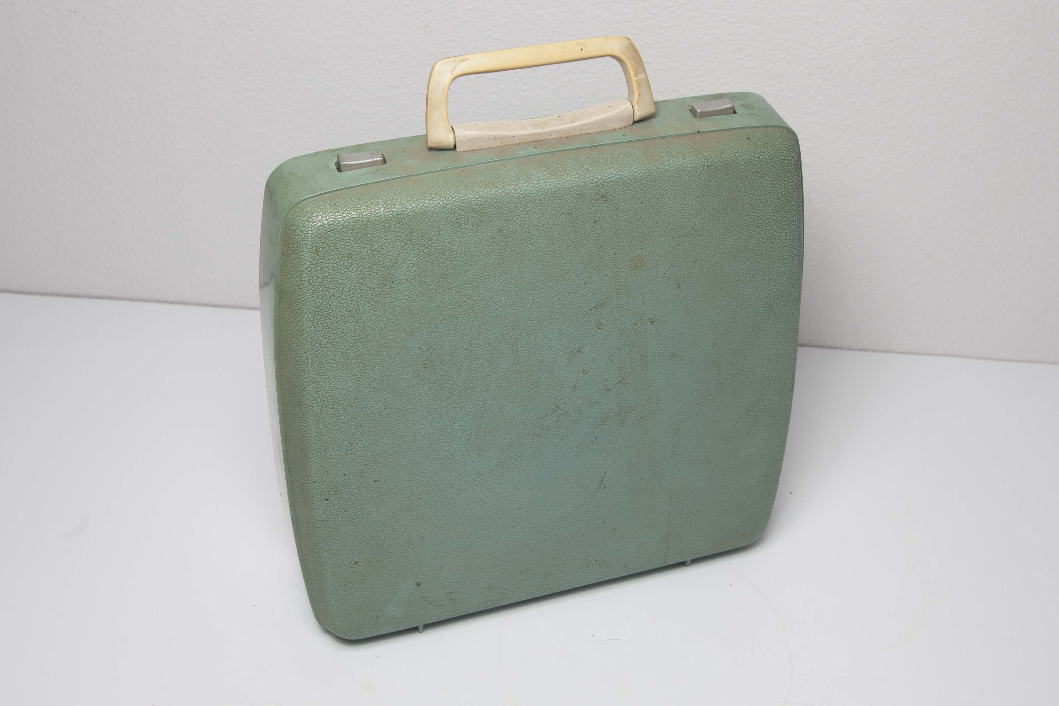Green Smith Corona typewriter