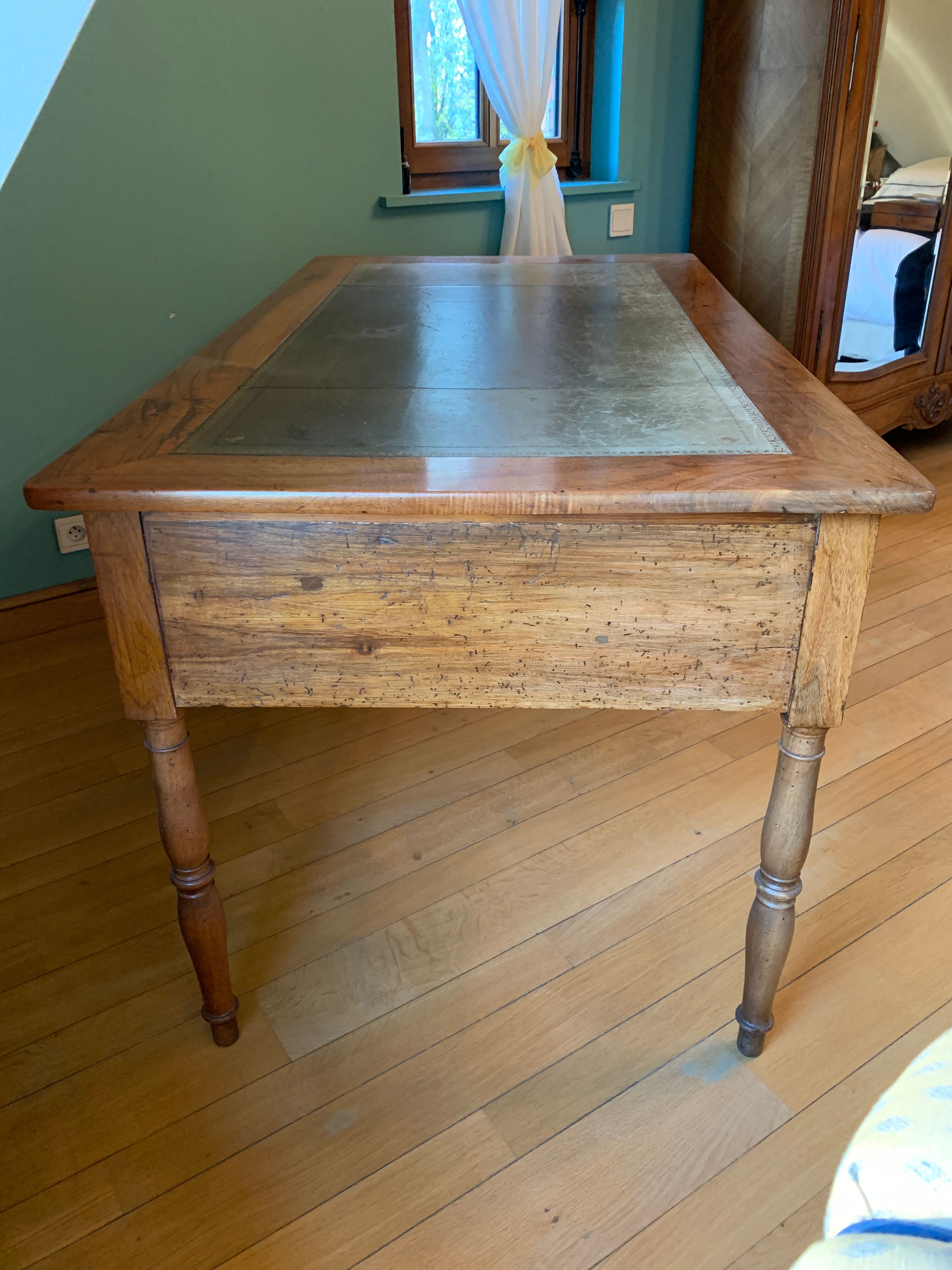 Former desk Louis Philippe walnut