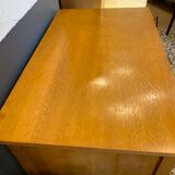 Vintage light oak desk