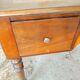 Louis Philippe flat desk in walnut