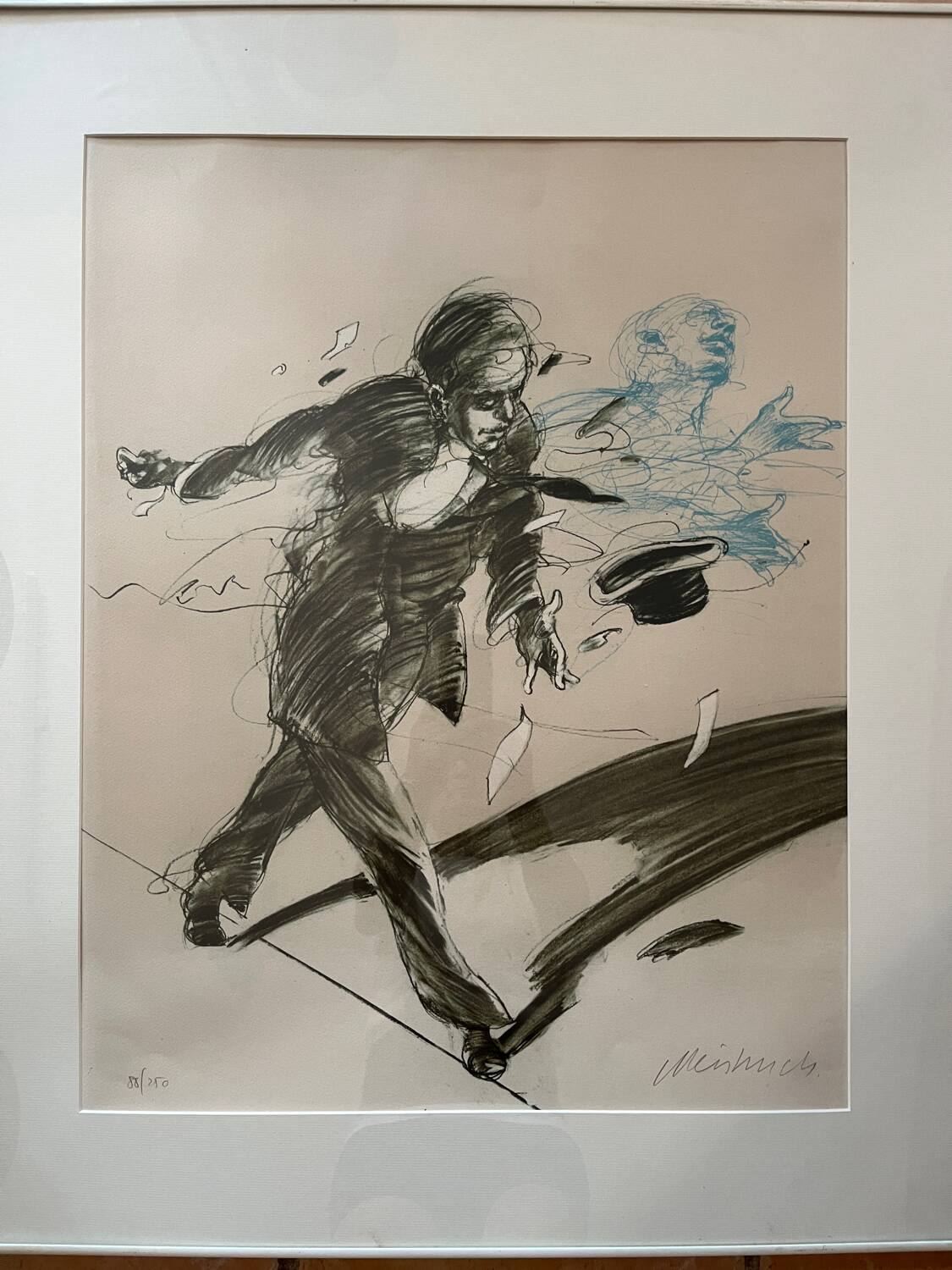 Lithograph by Weisbusch, signed