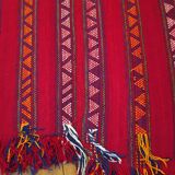 Berber carpet in camel wool 90x335cm
