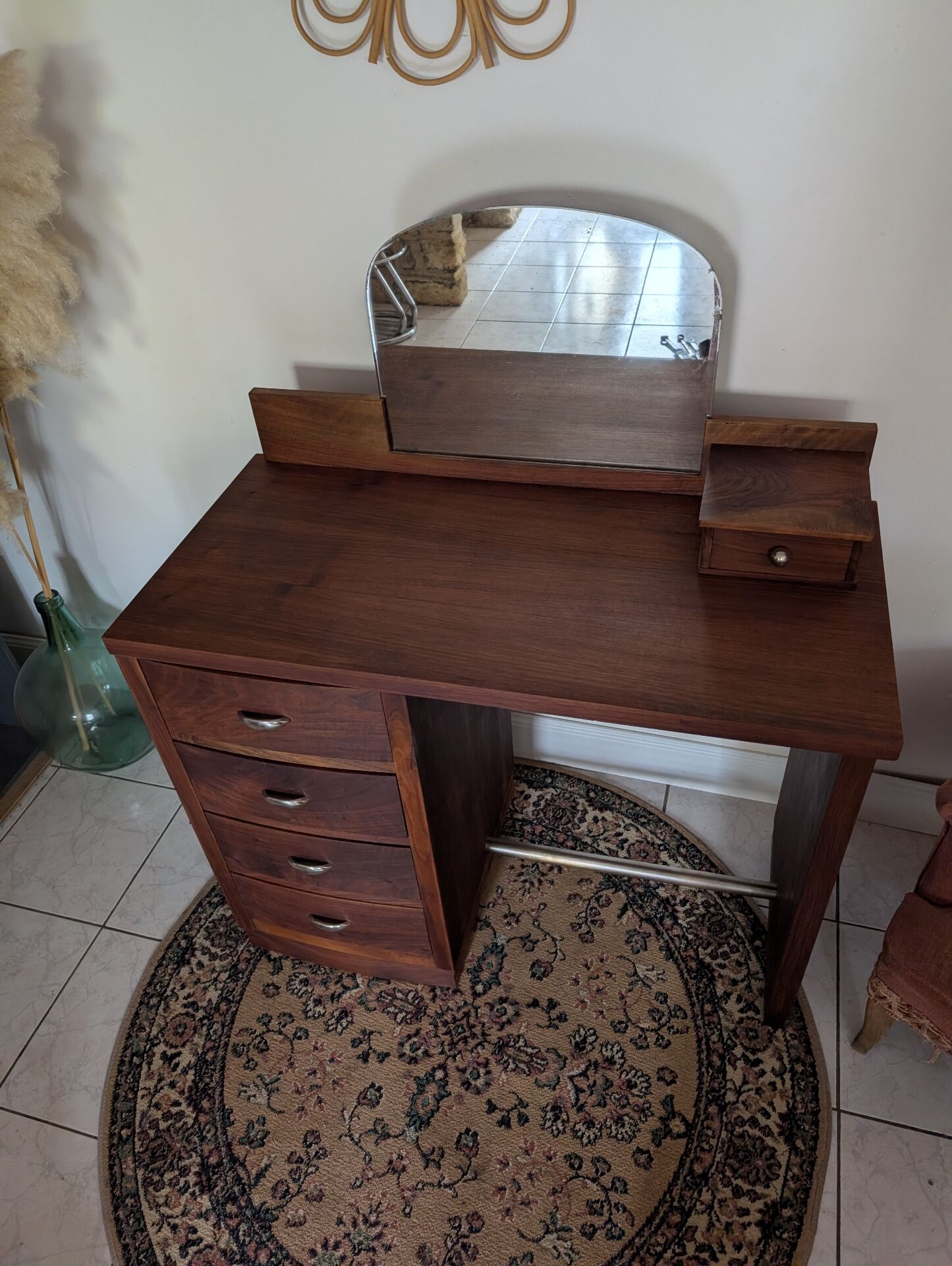 Coiffure bureau modulable rénové art déco