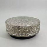 Glass ceiling light, 1960s