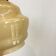 Small pale yellow art deco hanging