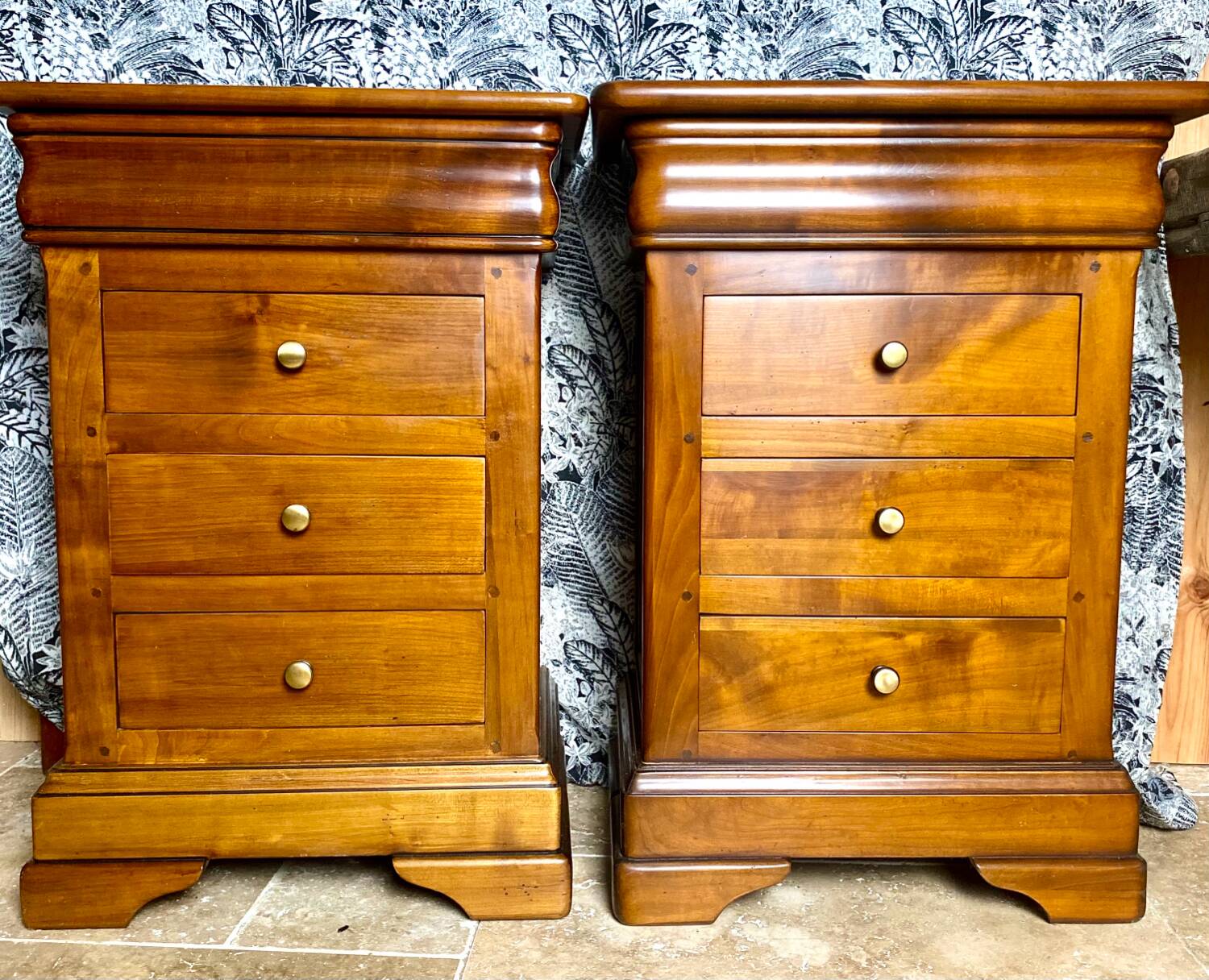 Louis Philippe bedside tables