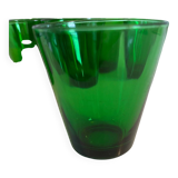 Verres vert transparents