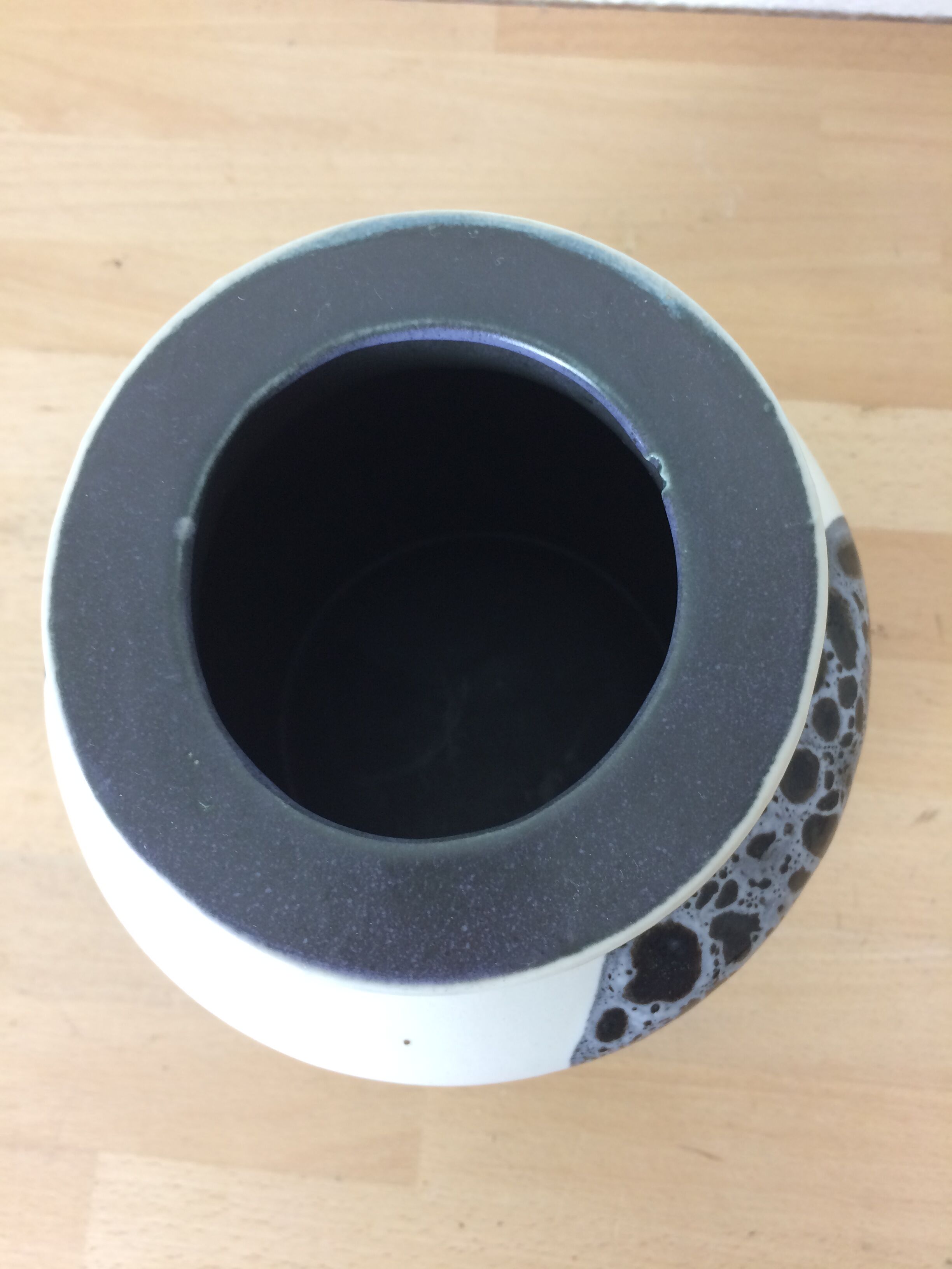 Modernist vase Lapid Israel, ceramics, 60s