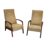 pair of vintage armchairs