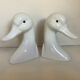 Pair of greenhouse books geese ducks swans