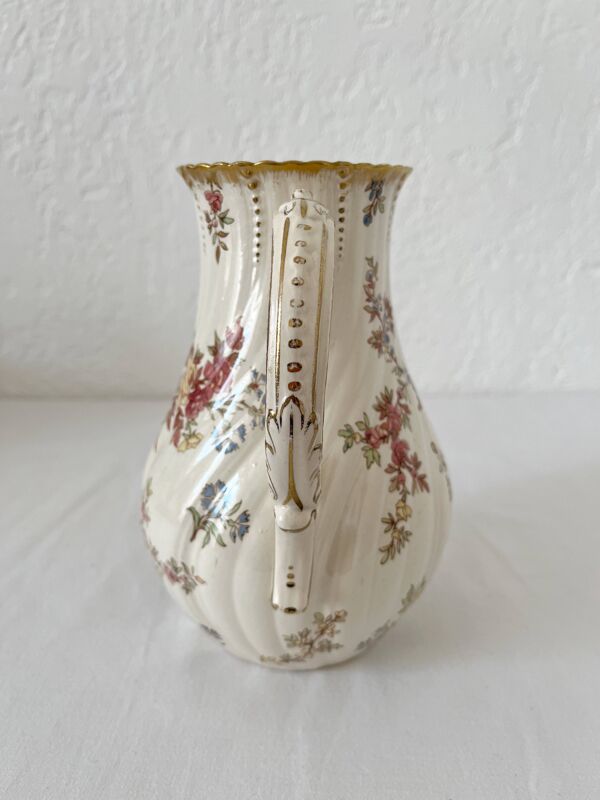 Cafetière verseuse en terre de fer Louis XV Sarreguemines