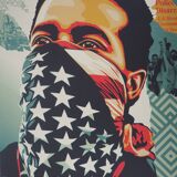 Shepard Fairey (Obey Giant) : American Rage - Lithographie signée