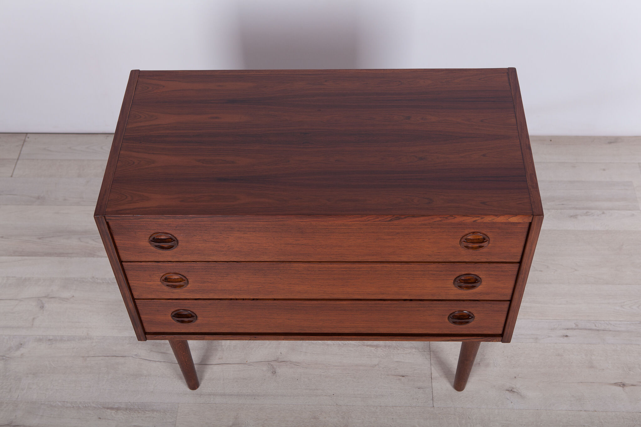 Commode danoise en palissandre du milieu du siècle, années 1960