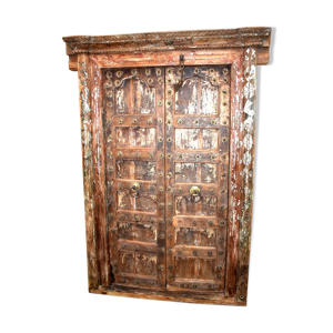 Vieille porte indienne - antique