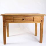 Side Tbale Made In Pine Wood From 1920s